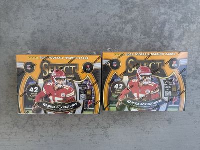 2025 Panini Select NFL Football Mega Box