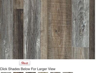Vinyl wood flooring - LVT