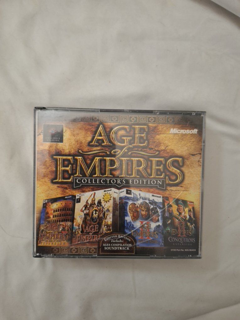Age of Empires Collector's Edition PC CD-ROM Game with Soundtrack - Microsoft