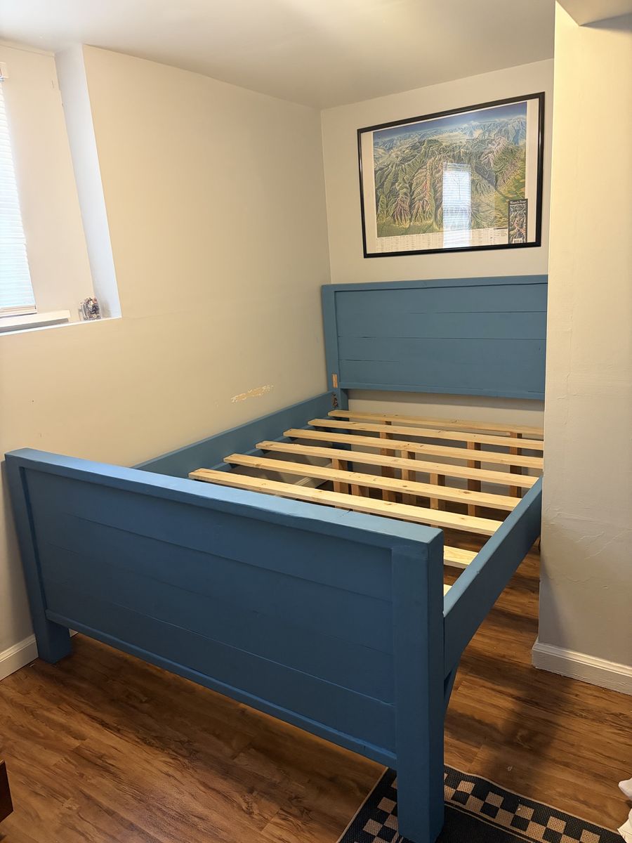 Queen bed frame 
