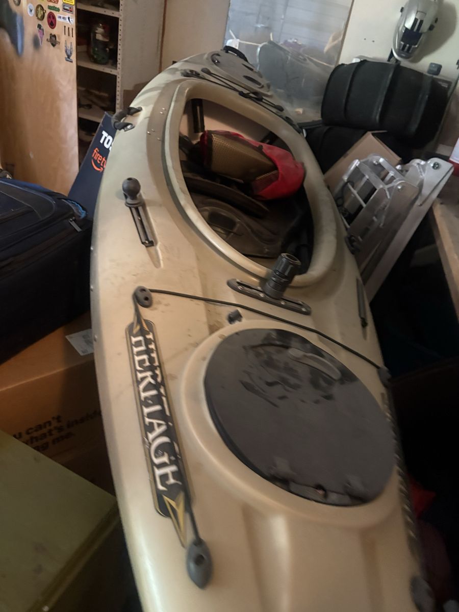 Heritage Kayak - Tan Single Person Kayak for Water Sports