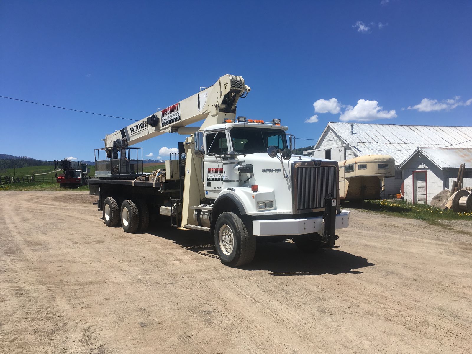 National 26 ton boom truck