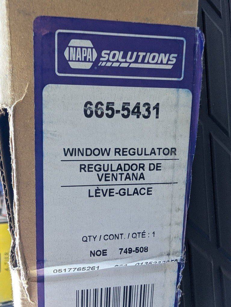 Dodge Grand Caravan Chrysler Town and Country Window Regulator