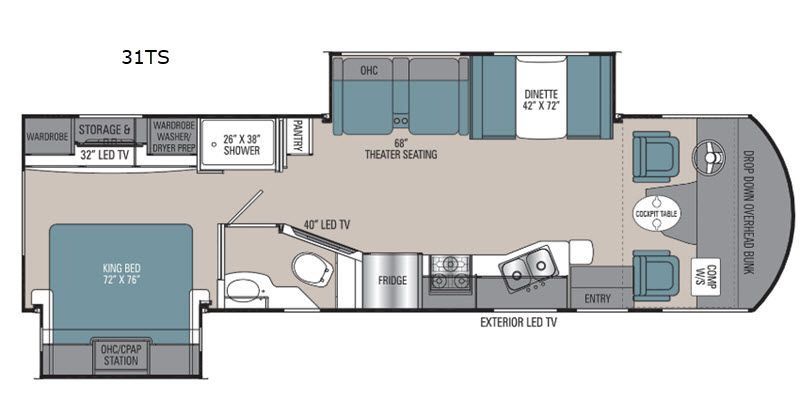 Used 2020 Coachmen RV Pursuit 31TS