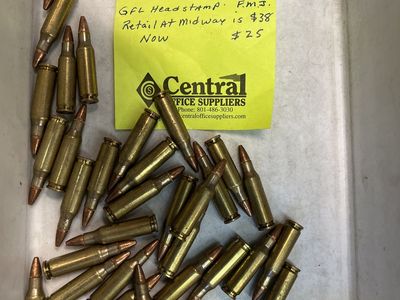 4.6x30 mm H K Factory Ammo.
