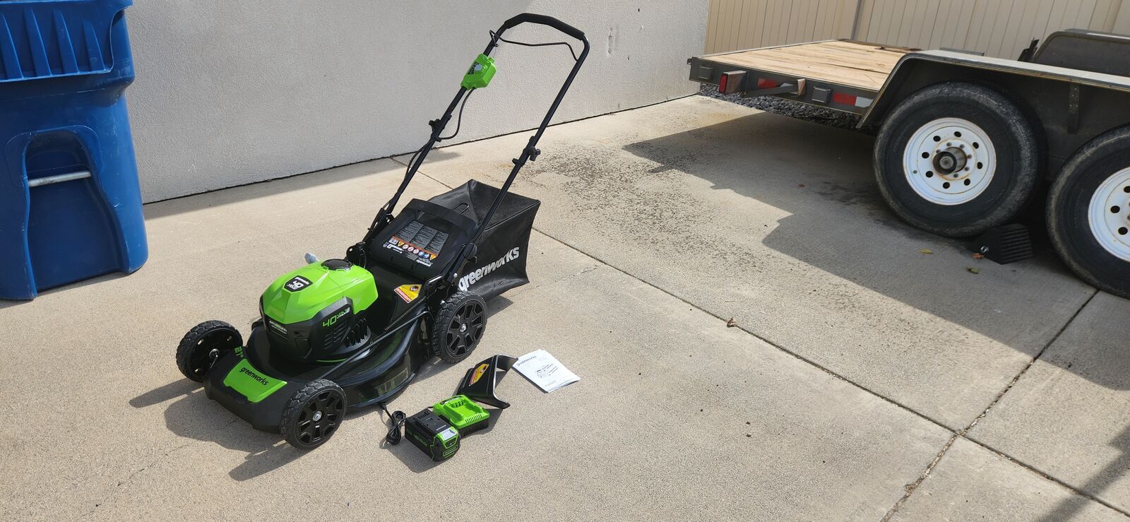 Brand New Greenworks 40V 21" Cordless Lawn Mower