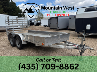 2020 USED Snake River 5.5X12 Aluminum Utility Trailer