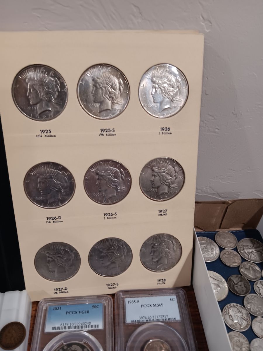 Entire Silver and Rare Coin Collection