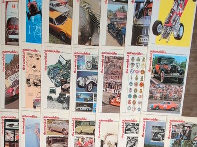 The World of Automobiles Illustrated Encyclopedia Complete Set Volumes 1-22