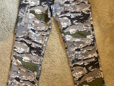 New browning ovix camo softshell pants sz L