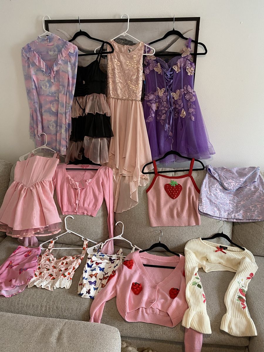 Hottopic Coquette Fairycore Lot Of Clothes