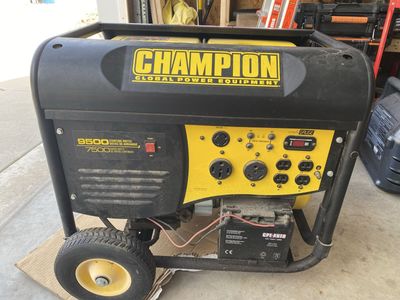 Champion Global Power Equipment Generator – 9500 Watt