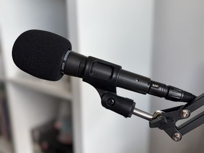 Shure SM58 Microphone Bundle Podcast Filming