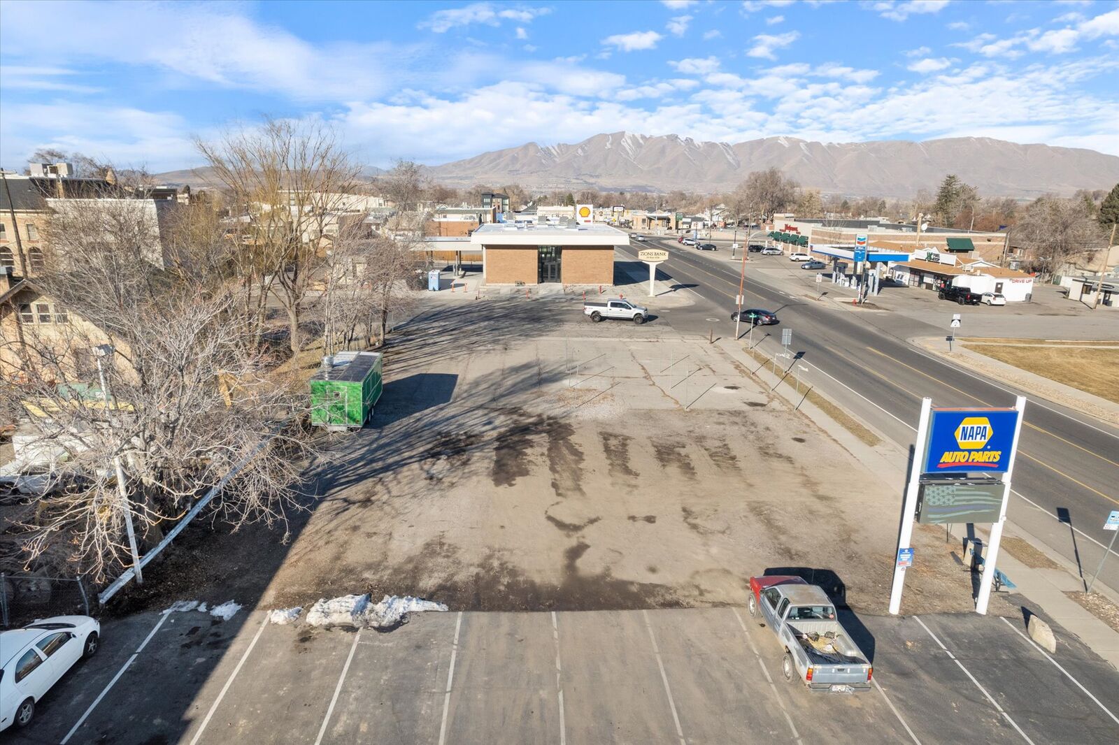 Downtown Commercial Corner Lot on Main Highway