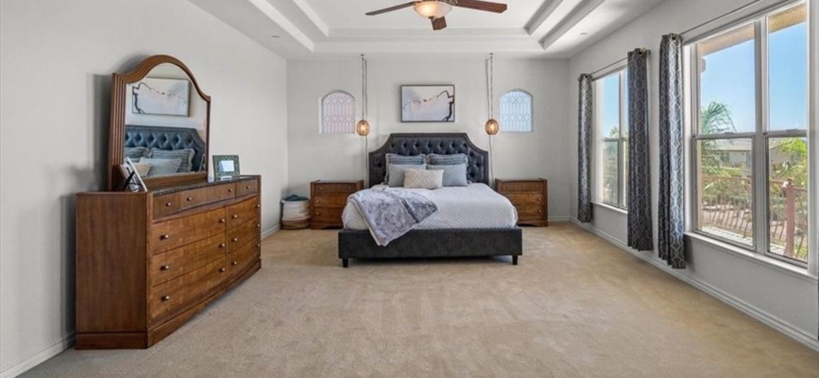 Beautiful mid century dresser and nightstands