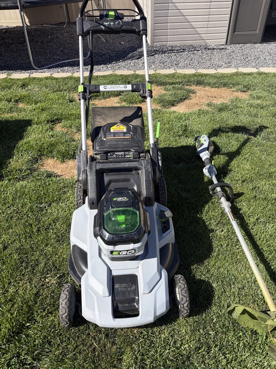 EGO Power+ 21" Electric Lawn Mower & String Trimmer Kit with 2.5Ah Battery