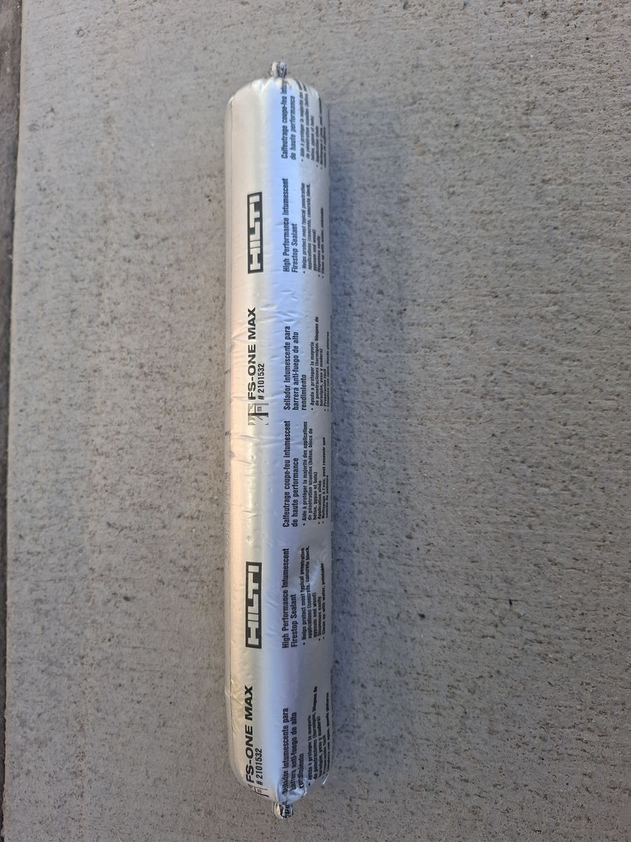 Hilti FS-ONE MAX High Performance Firestop Sealant 2101532 - 20+ tubes available