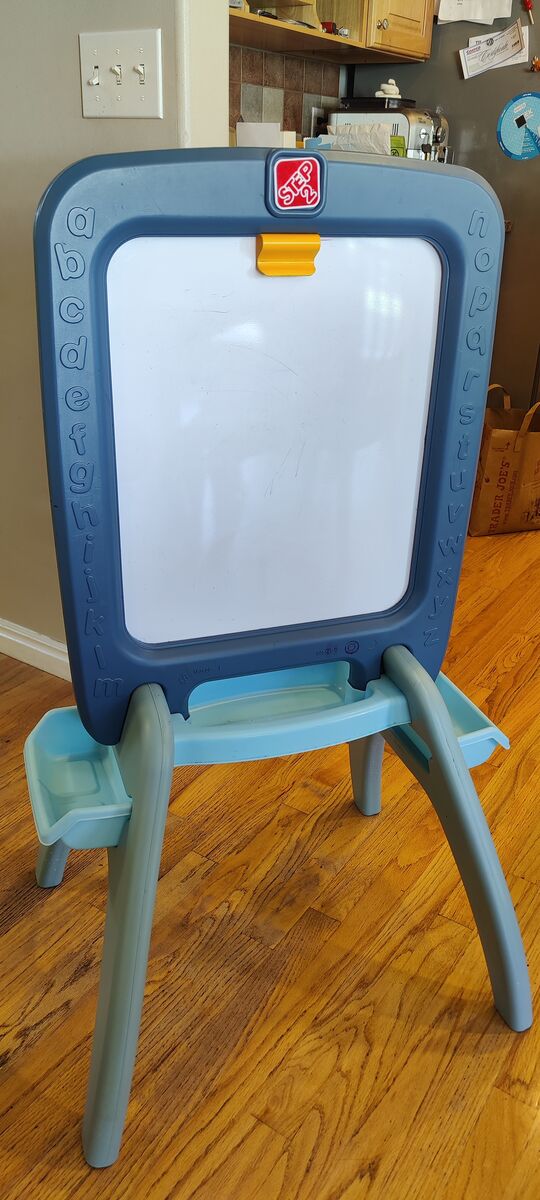 Step 2 All Around Easel Chalkboard and Dry Erase Board