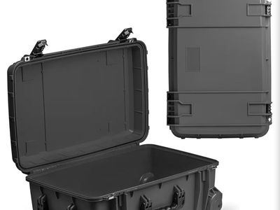 Seahorse 920 Heavy Duty Protective Dry Box Case - TSA Approved/Mil Spec / IP67 Waterproof/USA Made
