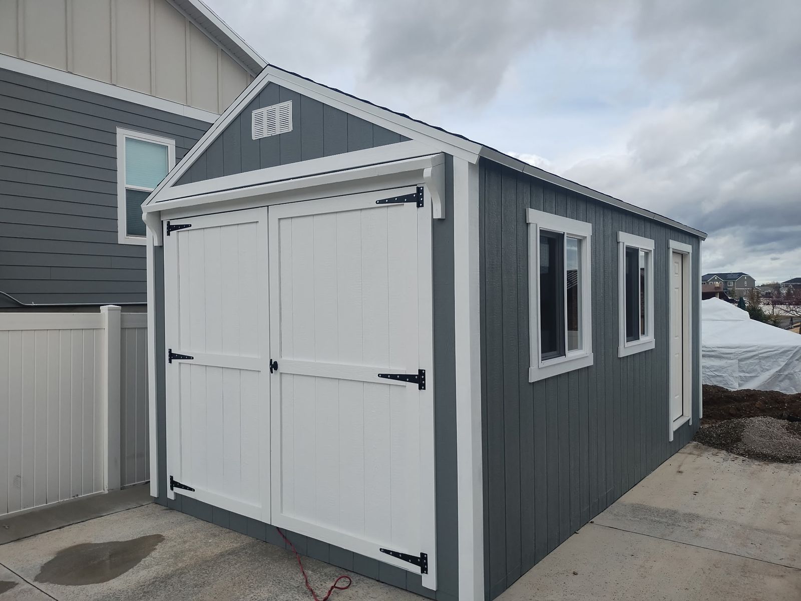 10x20x8 Gable Stlye Shed