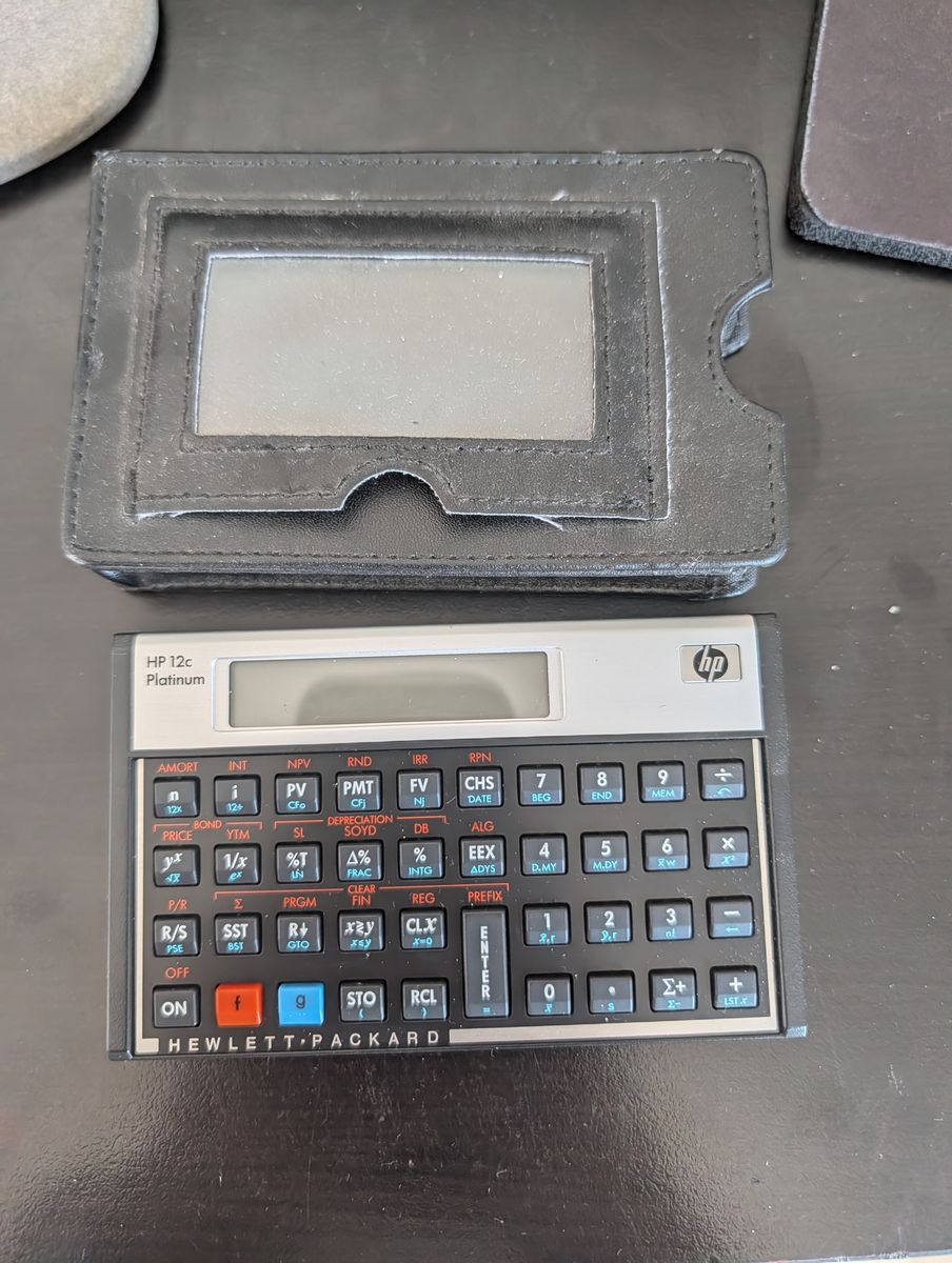 HP 12C Platinum Calculator