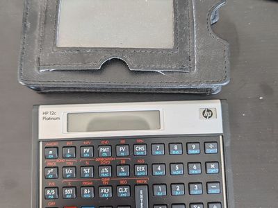 HP 12C Platinum Calculator