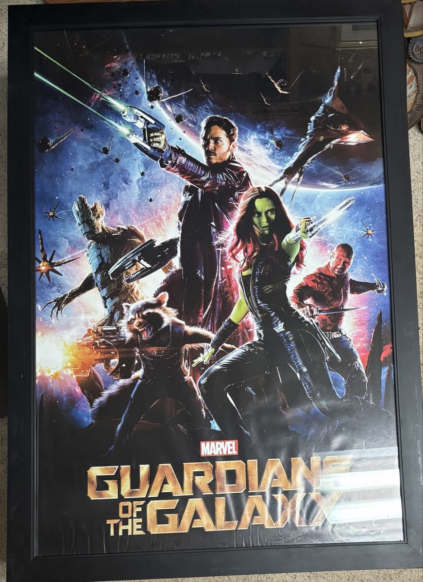 Set of 5 24x36 Frames w/Posters