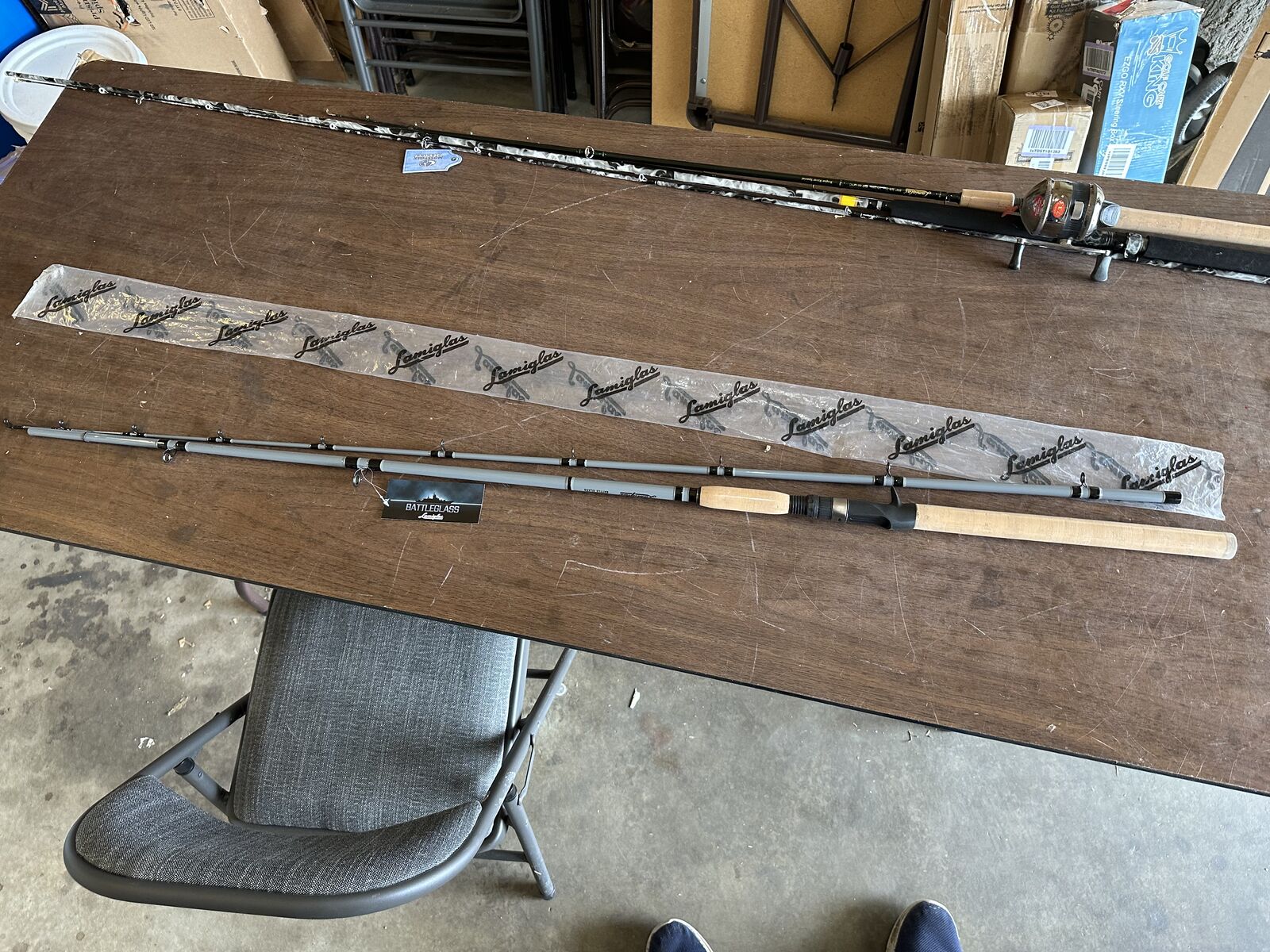 Fishing Rod Lamiglas Classic Glass, 84"  — New