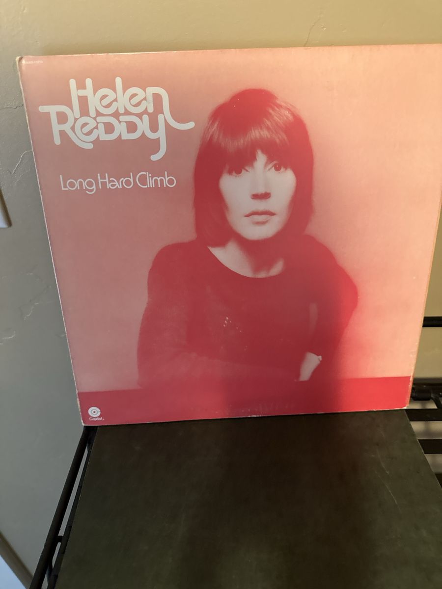 Helen Reddy - Long Hard Climb Vintage Vinyl LP Record (Capitol Records)