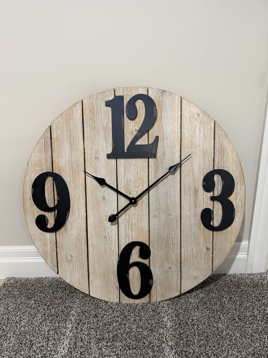 Wood Clock