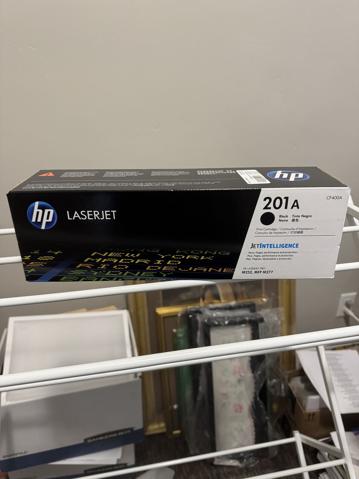NIB hp Laserjet 201A Black Print Cartridge