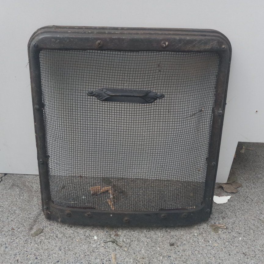 wood burning stove screen