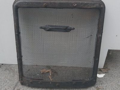 wood burning stove screen