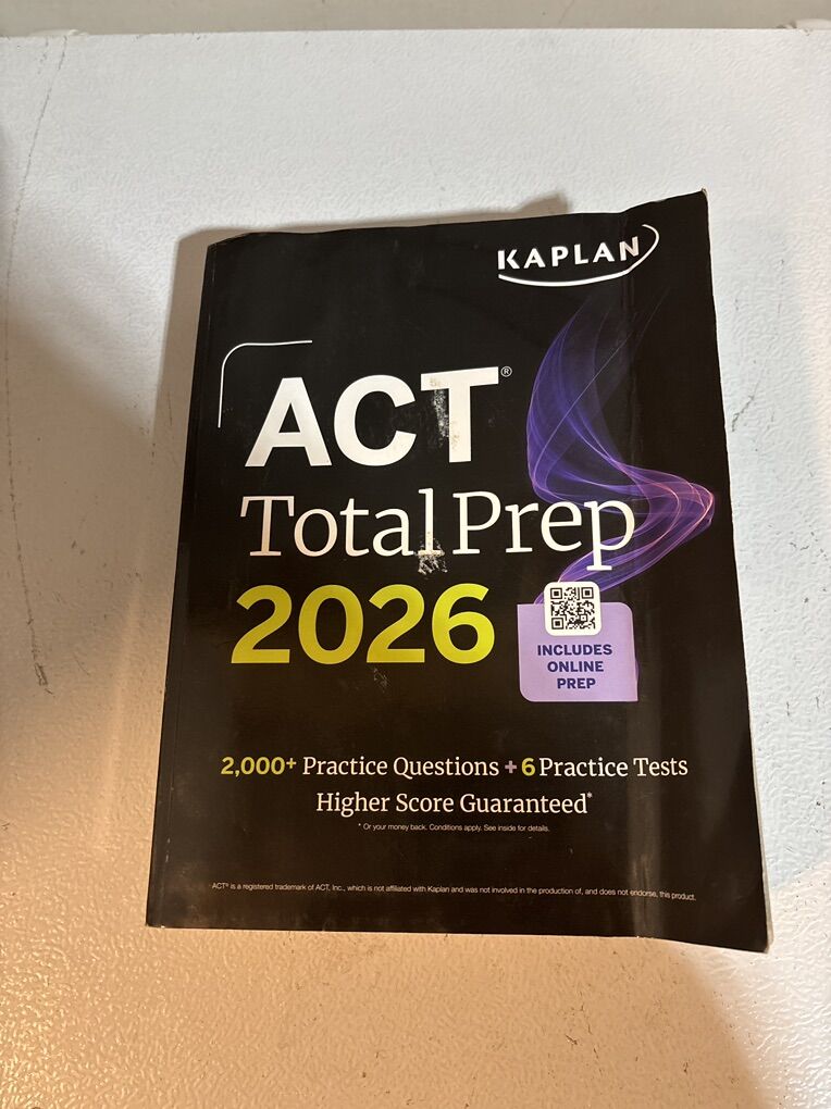 Kaplan ACT Total Prep 2026 Book