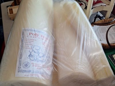 Poly Foam 1" x 27" x 76" DIY Craft Padding Cushion Non-Allergenic
