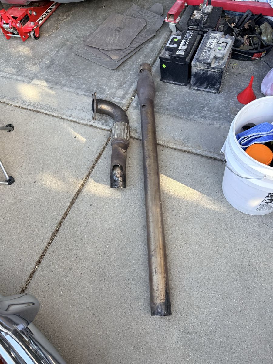 Volkswagen VW 2.0tsi 3 inch downpipe and high flow cat.