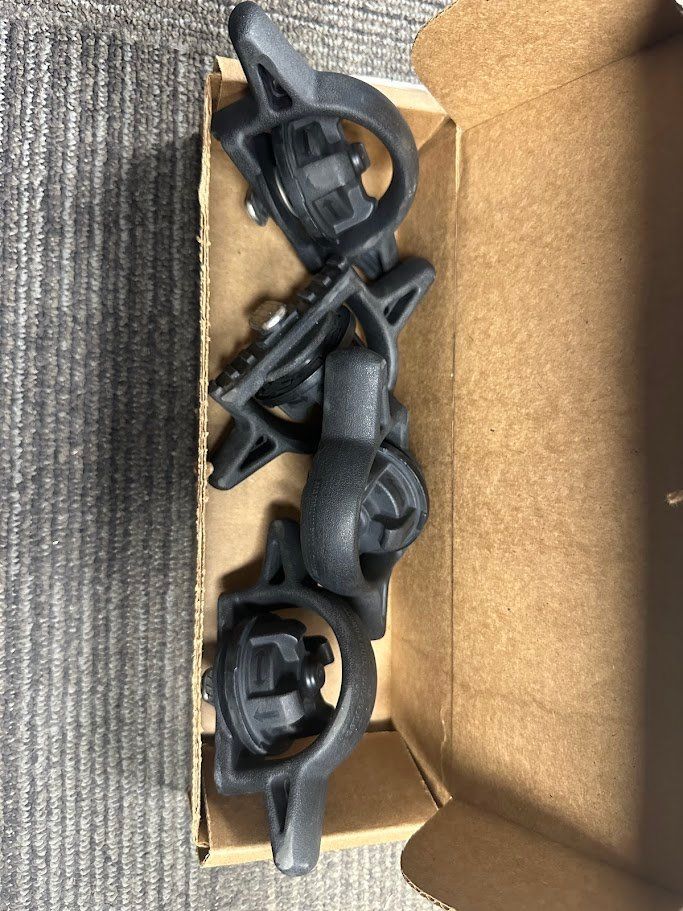 Genuine Toyota 06-24 Tacoma Deck Rail Twist Locking Bed Cleat Tie-down - Toyota 4 Total