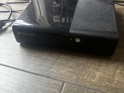 Microsoft Xbox 360 E Console Bundle with Power Supply and 2 Controllers
