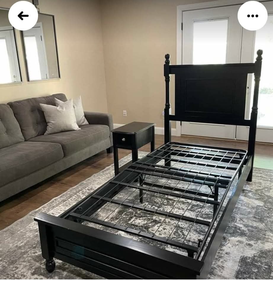Extended Twin Bed Frame