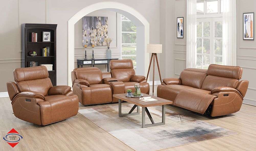 BRAND NEW! Full power adjust sofa and loveseat