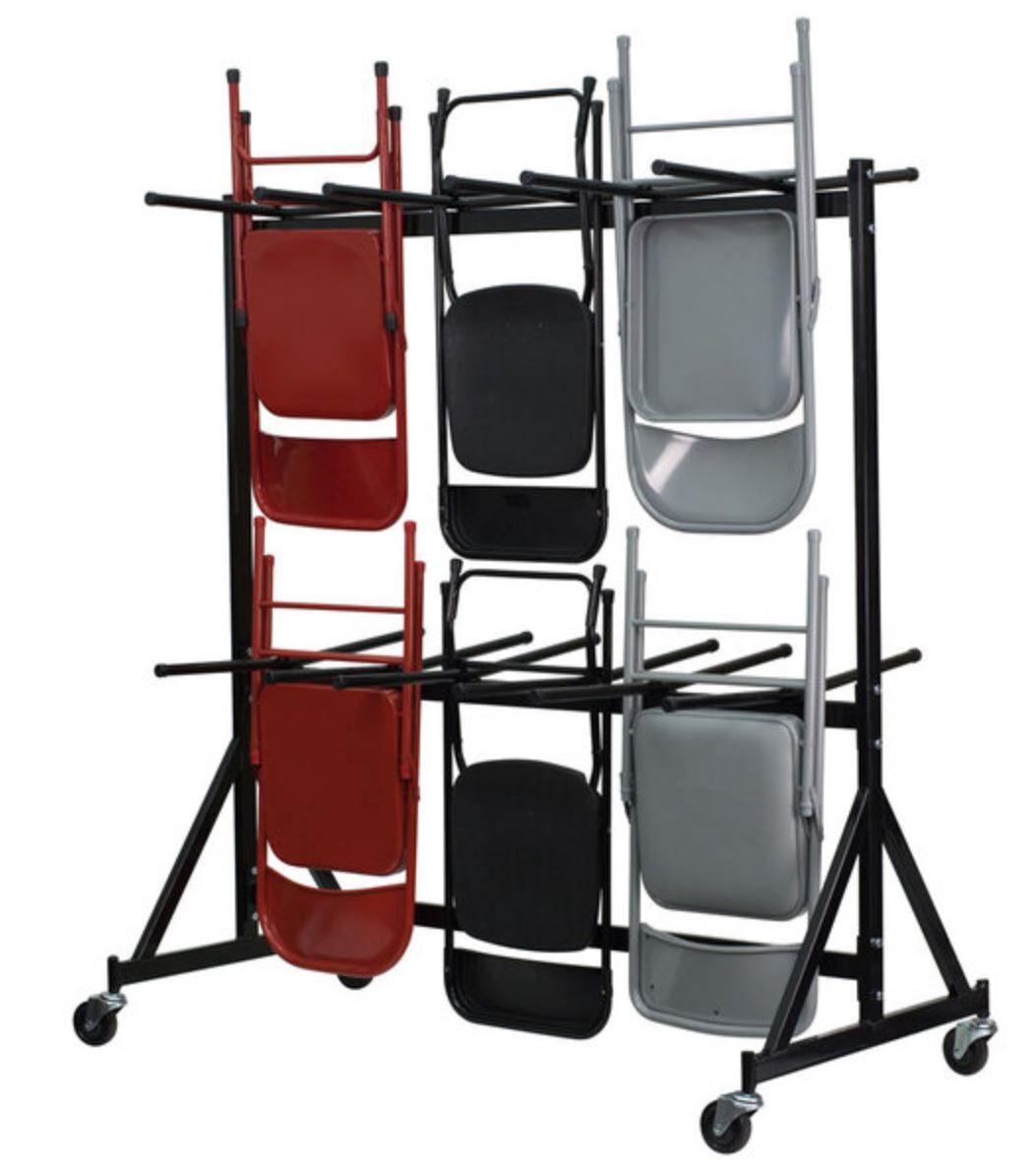 Hanging Folding Chair Truck - Holds 84 Chairs