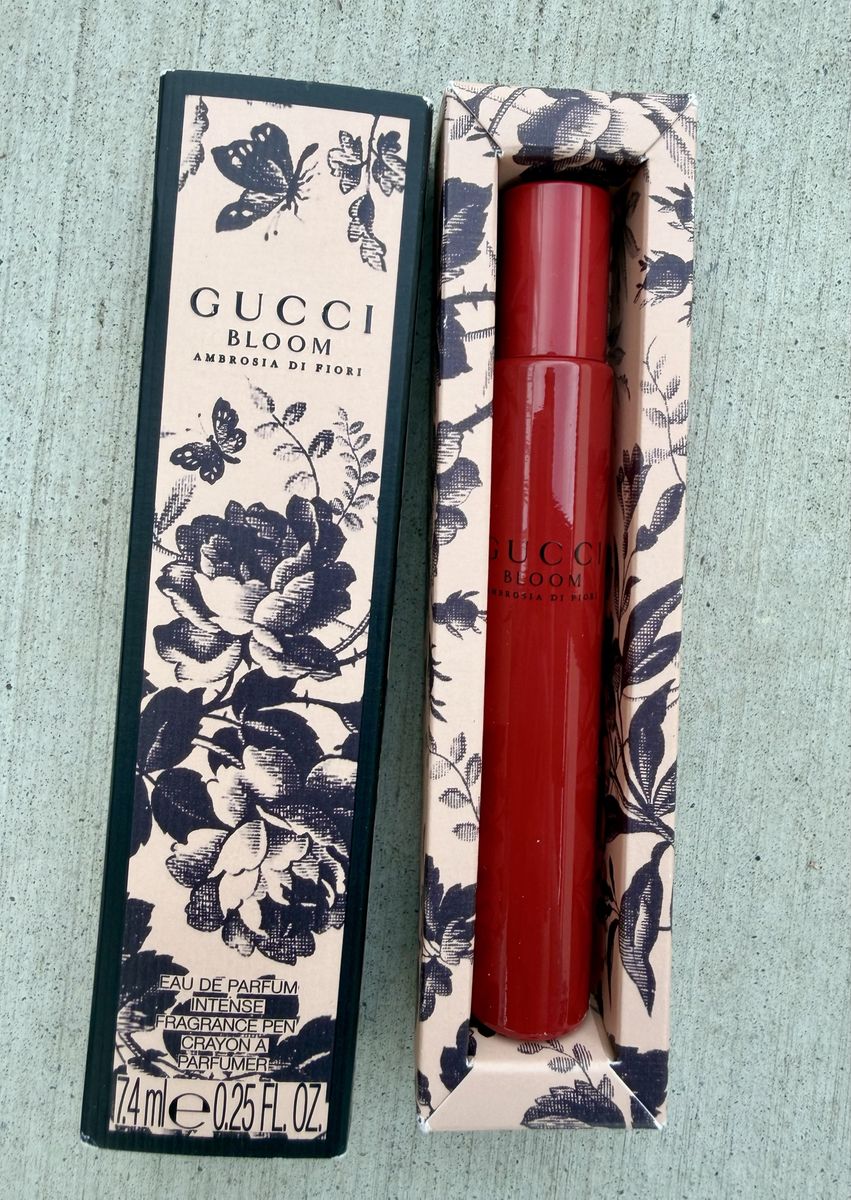 Bloom Travel Roll-On Perfume 0.25 oz w/ Original Box – 75% Full-SANITIZED