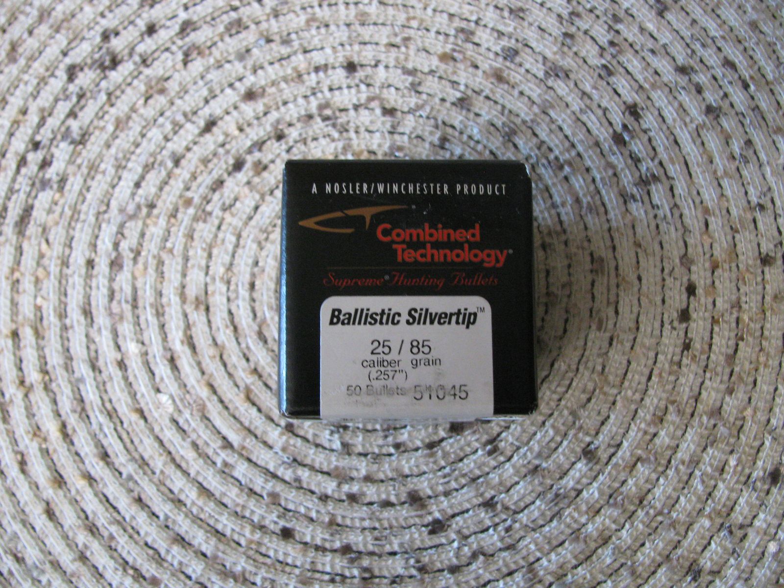 Nosler CT 25 cal. 85 Gr. Ballistic Silvertip Bullets