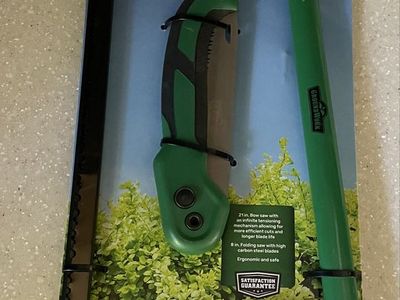 2-pack Folding Saw and Bow Saw Set