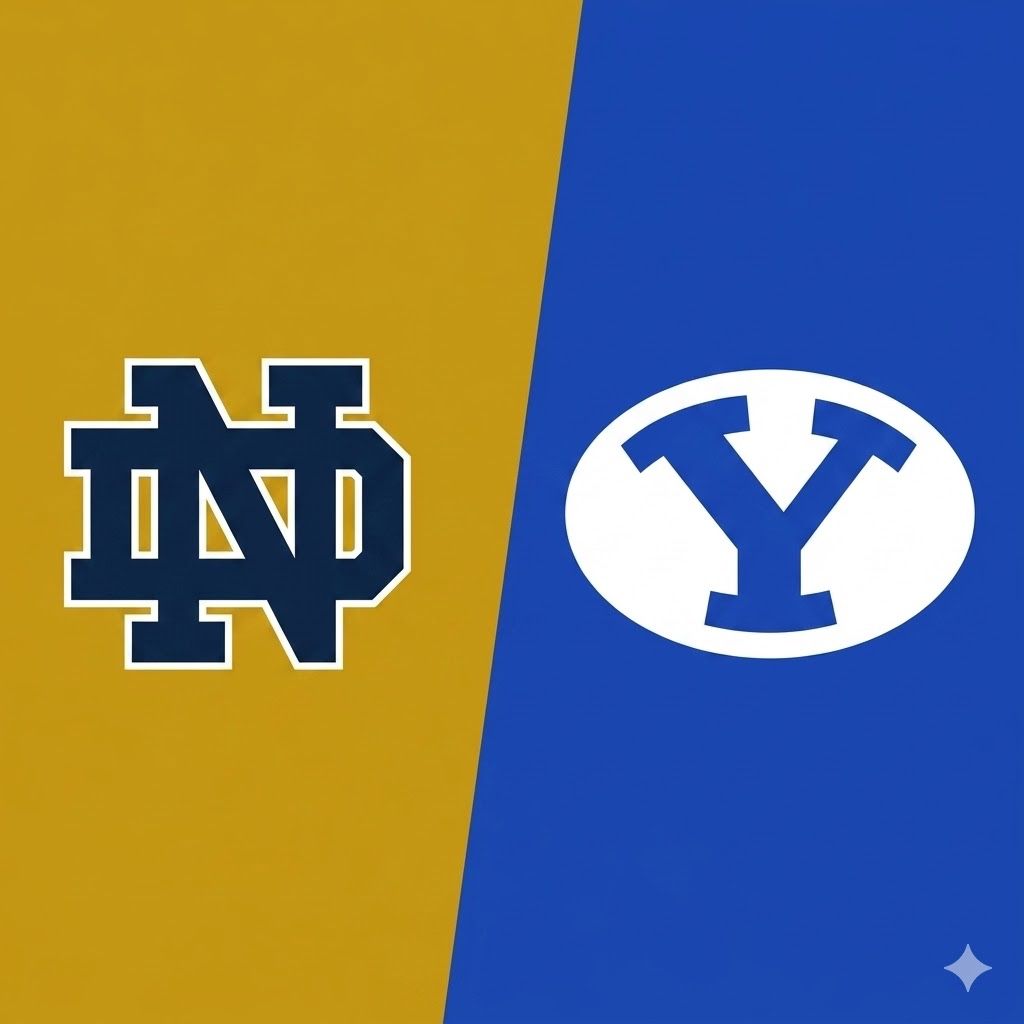 4 tix BYU vs Notre Dame Football