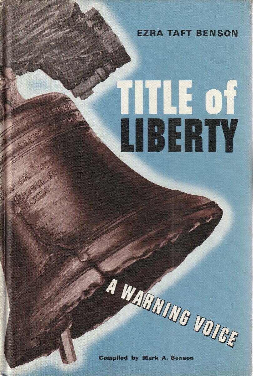 Title of Liberty A warning Voice compiled by Mark A Benson