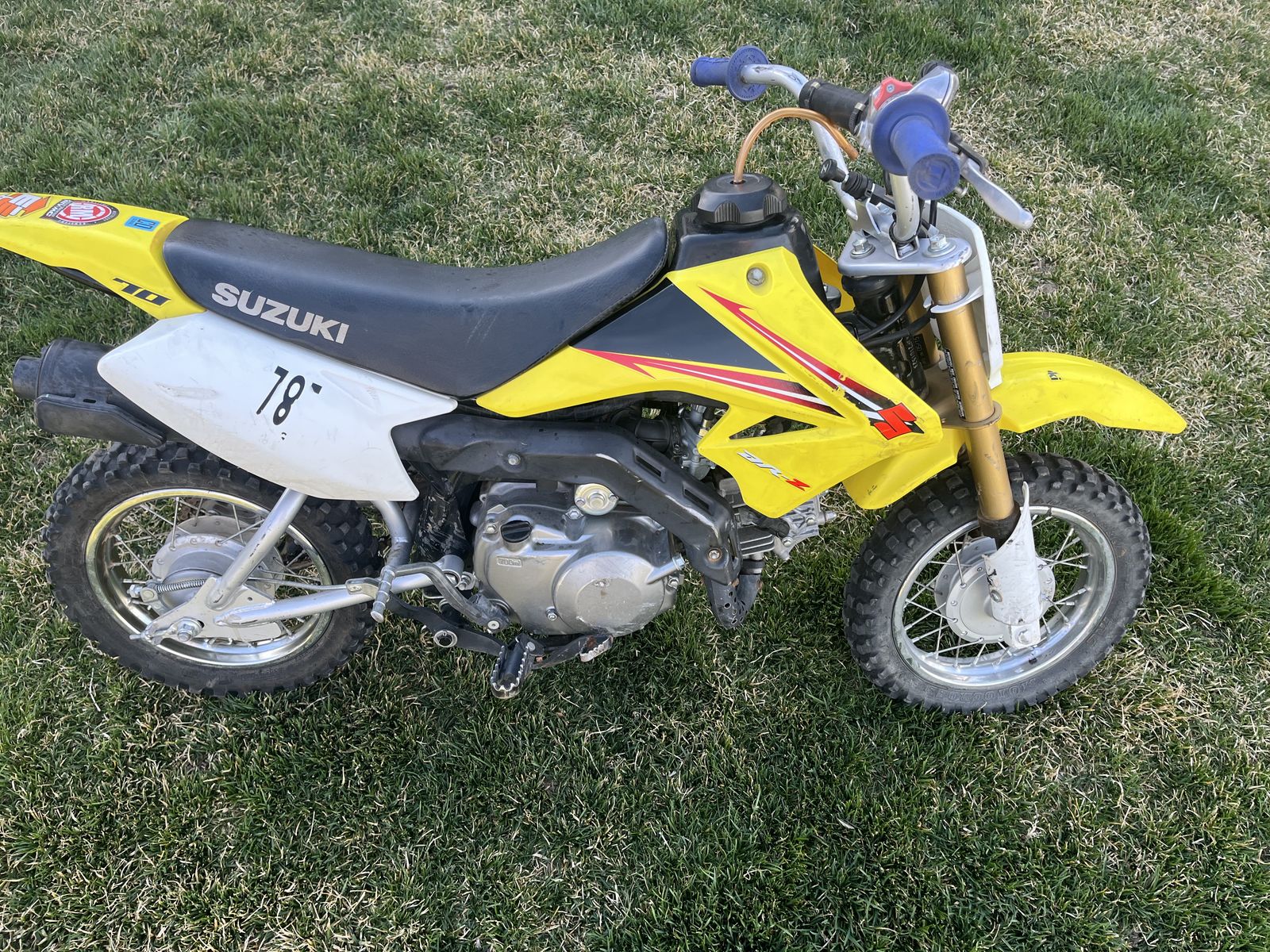 2017 Suzuki DR-Z70 Youth Dirt Bike — Kick Start + Electric Start — Runs Perfect — Salt Lake City