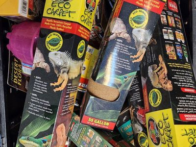 huge animal supply yard sale