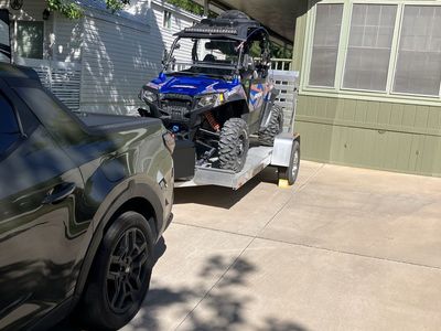 Atv and trailer