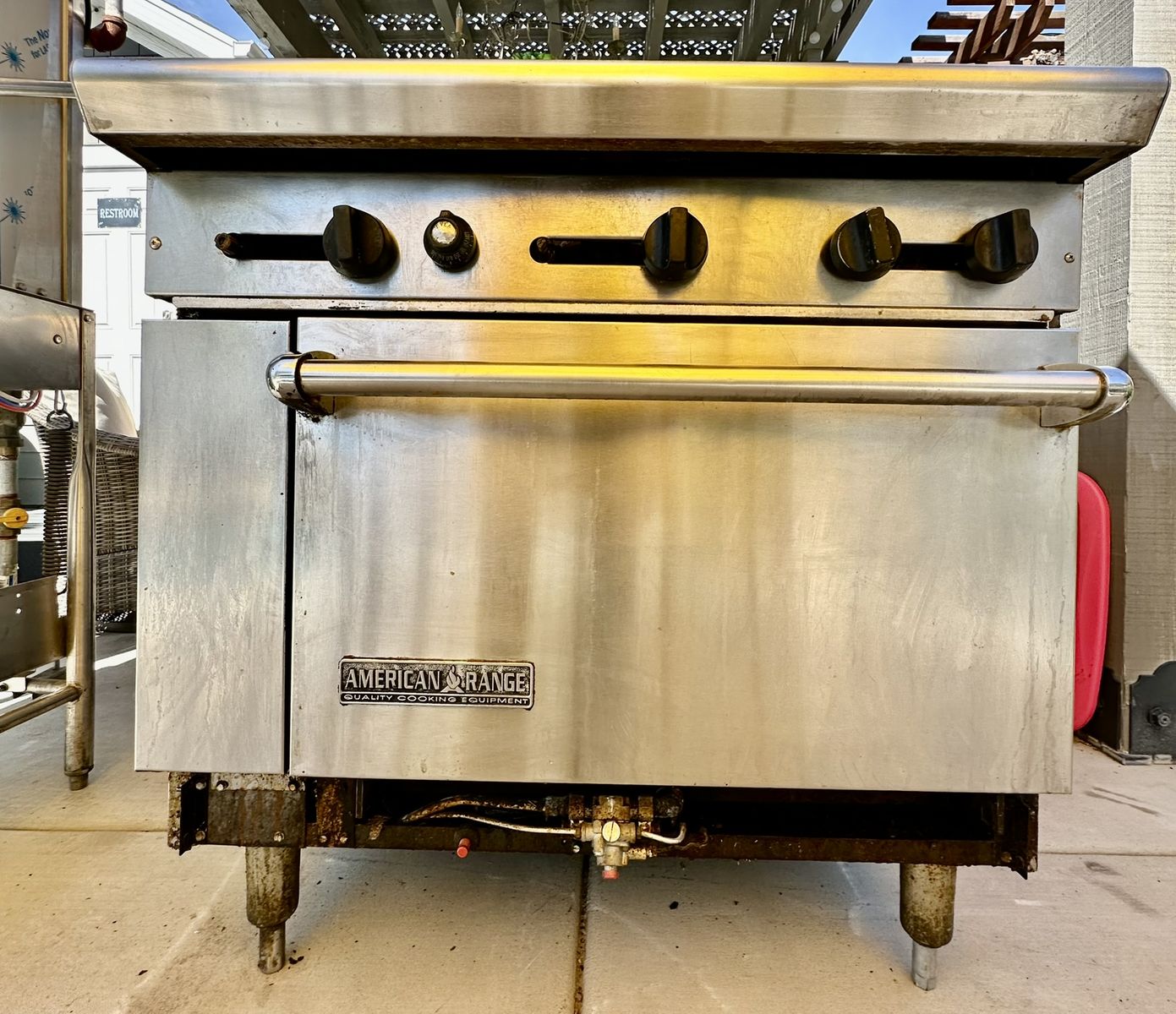 36'' American Range Commercial Gas stove